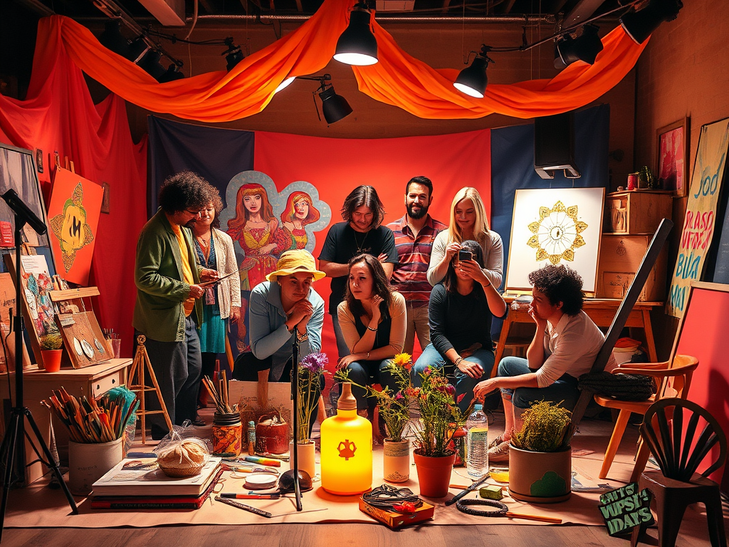 Exploring Creativity: Shadowlight Artists&nbsp;Exhibition